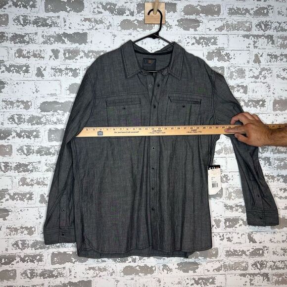 NWT 5. 11 tactical long sleeve button down - Picture 6 of 6